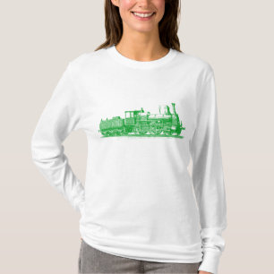 Camiseta Locomotora - Verde de hierba