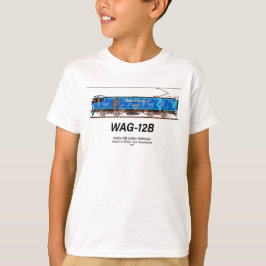 Camiseta Locomotora WAG-12B. Ferrocarril de la India