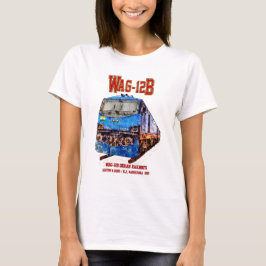 Camiseta Locomotora WAG-12B. Ferrocarril de la India