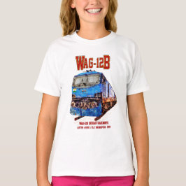 Camiseta Locomotora WAG-12B. Ferrocarril de la India