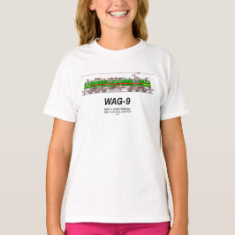 Camiseta Locomotora WAG-9. Ferrocarril de la India