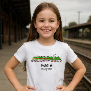 Camiseta Locomotora WAG-9. Ferrocarril de la India