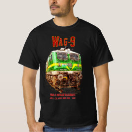 Camiseta Locomotora WAG-9. Ferrocarril de la India
