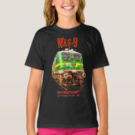 Camiseta Locomotora WAG-9. Ferrocarril de la India