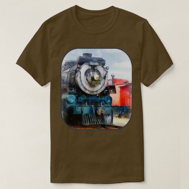 Camiseta Locomotora y ganadera (Diseño del anverso)
