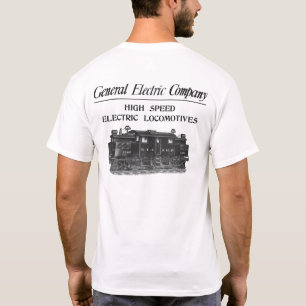 Camiseta Locomotoras eléctricas de alta velocidad de GE