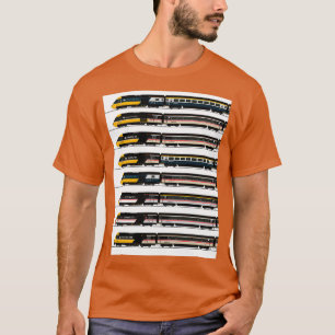Camiseta Locomotoras InterCity 125 1980x27s