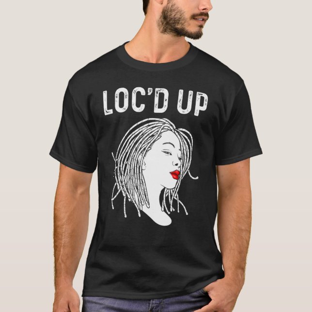 Camiseta Locos Para Mujeres Aman A Los Ladrones De Pelo _8 (Anverso)