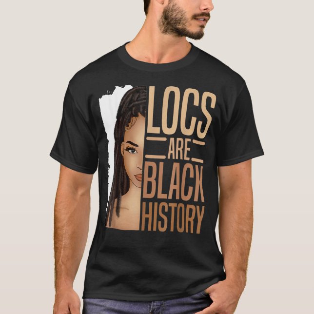 Camiseta Locs Are Black History African American Black Hist (Anverso)