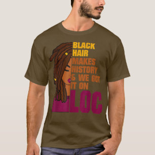 Camiseta Locs Black History Month 