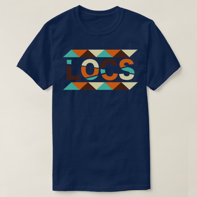 Camiseta Locs Retro Vintage (Diseño del anverso)
