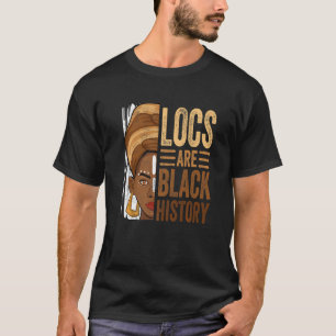 Camiseta Locs Son Mes de la Historia Negra Melanina BLM Afr