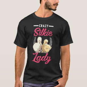 Camiseta Locuela Dama Chica Sedosa Gallina Seda Pollo