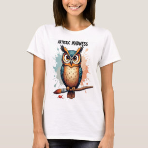 Camiseta Locura artística: Un estallido de creatividad