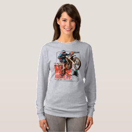 Camiseta Locura de barro | Larga manga de las mujeres
