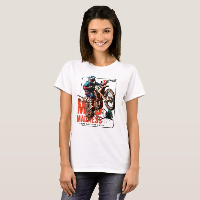 Camiseta Locura de barro | Mujeres (Anverso completo)