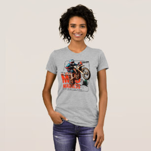 Camiseta Locura de barro   Mujeres de ajuste delgado