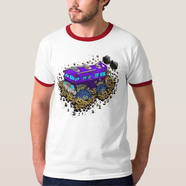 Camiseta locura del motorhome (Anverso)