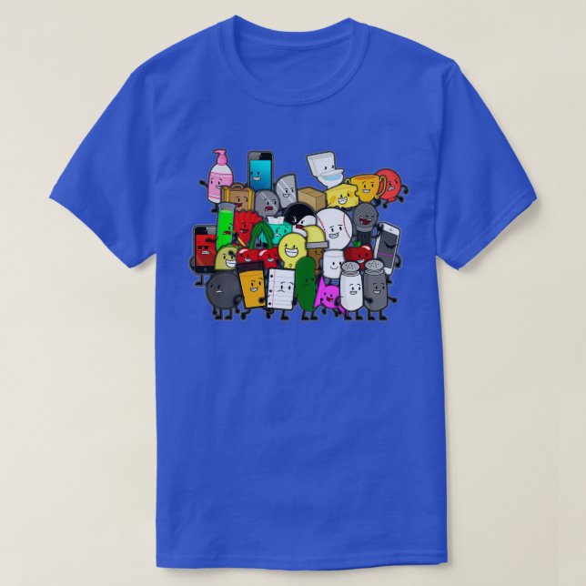 Camiseta locura inanimada (Diseño del anverso)