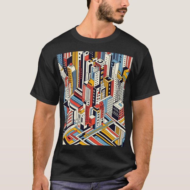 Camiseta Locura moderna (Anverso)