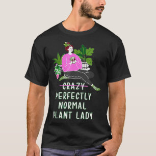 Camiseta Locura Plantación Dama Lover Regalo Para Gardener 