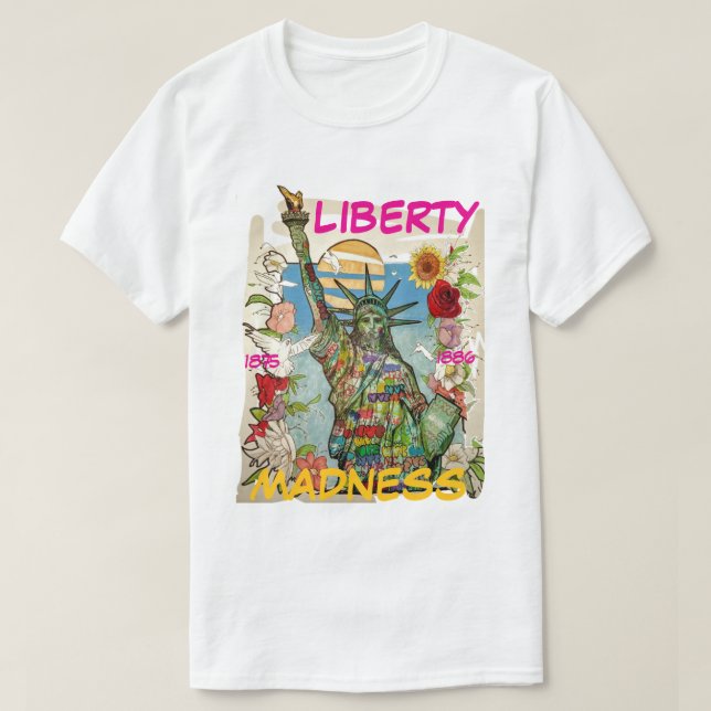 Camiseta Locura por la libertad (Diseño del anverso)