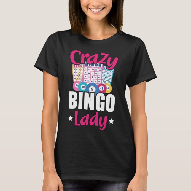 Camiseta Locuta dama de Bingo Abuela Abuela Abuela Abuela (Anverso)