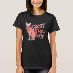 Camiseta Locuta Sfinx Lady Gato Aparato Para Animales Gatit