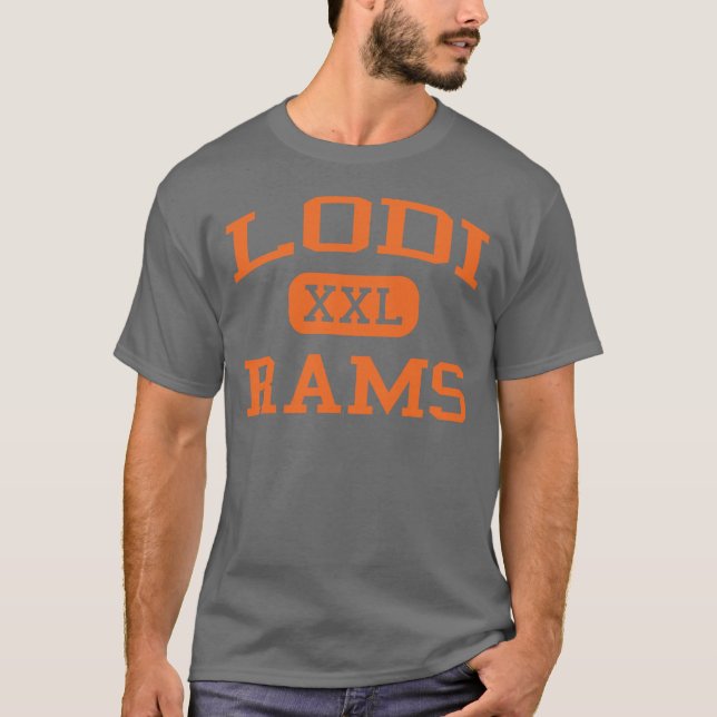 Camiseta Lodi - espolones - High School secundaria de Lodi (Anverso)