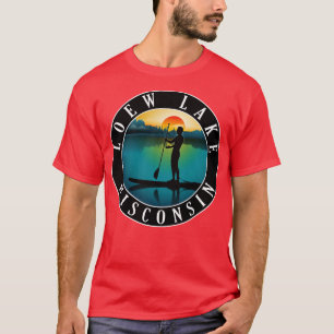 Camiseta Loew Lake Wisconsin Paddleboarding