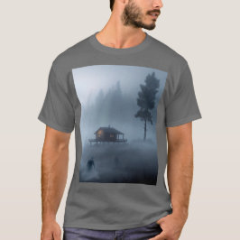 Camiseta Log Cabin by the Haunted Lake