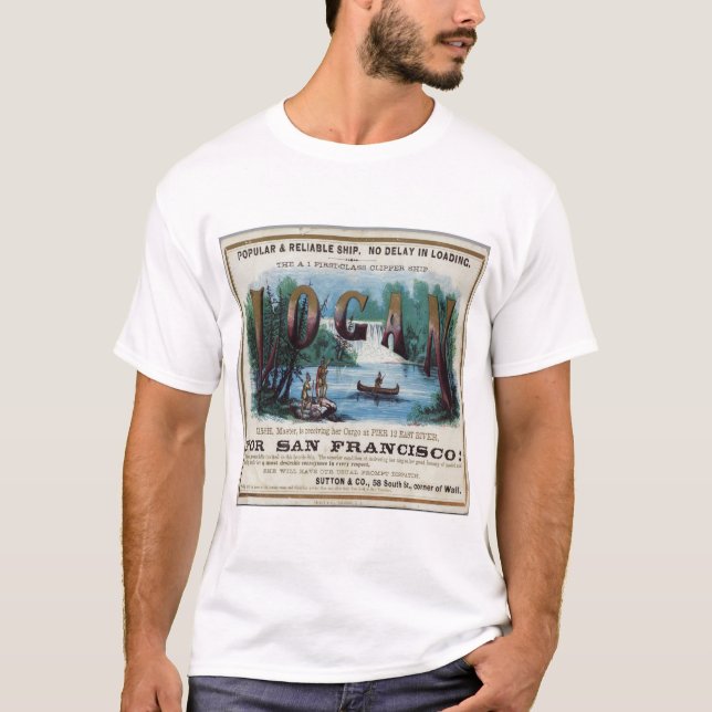 Camiseta Logan Clipper Navegando  (Anverso)