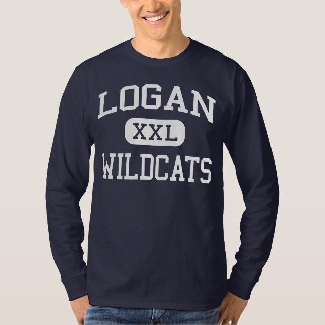 Camiseta Logan - gatos monteses - mayor - Logan Virginia (Anverso)