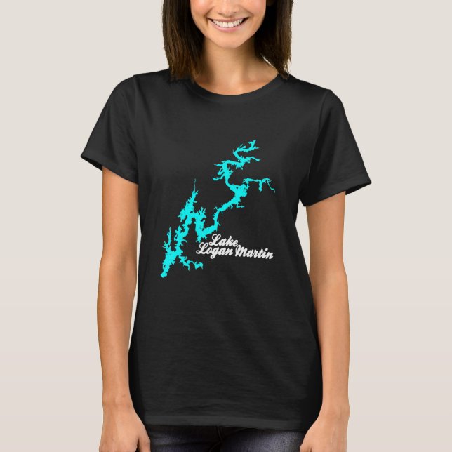 Camiseta Logan Martin Lake - Alabama (Anverso)