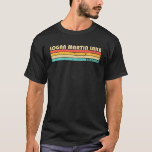Camiseta LOGAN MARTIN LAKE ALABAMA Funny Pescando camping S