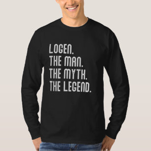 Camiseta Logen Man Myth Legend Regalos De Camisas Para Homb