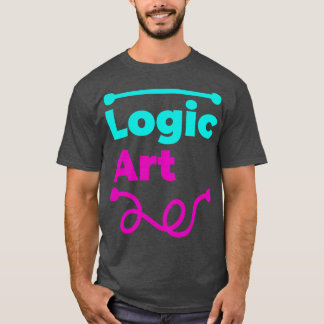 Camiseta Lógica contra arte