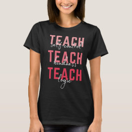 Camiseta Lógica de la señalización de la amabilidad de la s