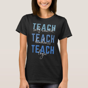 Camiseta Lógica de la señalización de la amabilidad de la s
