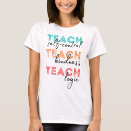 Camiseta Lógica de la señalización de la amabilidad de la s