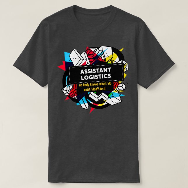 Camiseta LOGÍSTICA ASISTENTE Classic TShirt (Diseño del anverso)
