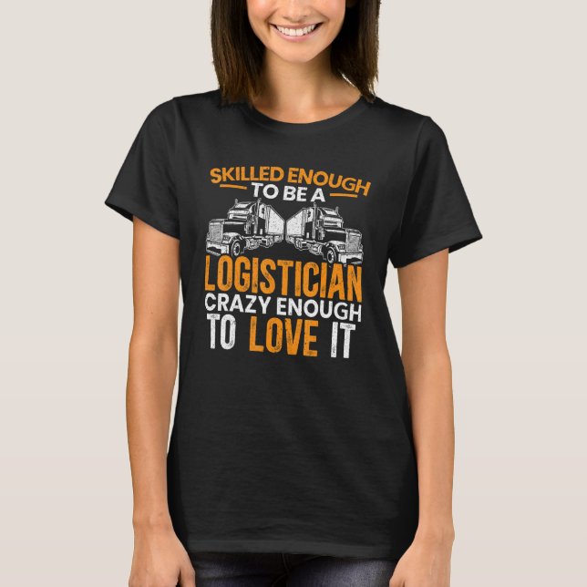 Camiseta Logisticista Cargo Warehouse Worker Warehousing Lo (Anverso)