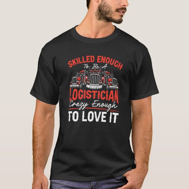 Camiseta Logisticista Cargo Warehouse Worker Warehousing Lo (Anverso)