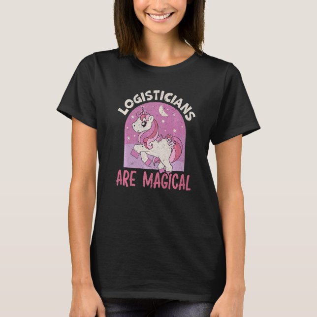 Camiseta Logístico Son Mágicos Almacenes Logística Unic (Anverso)