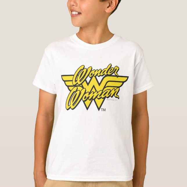 Camiseta Logo 1 de la mujer maravilla (Anverso)
