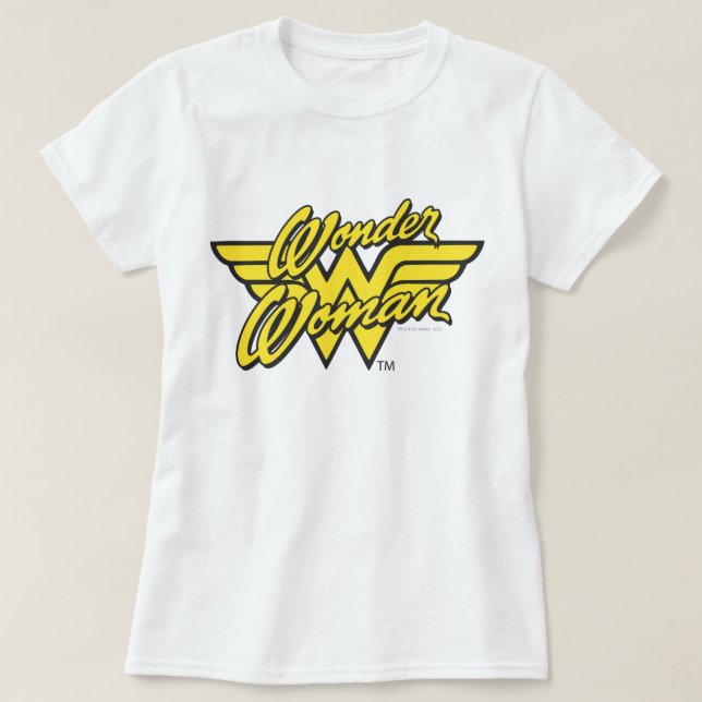 Camiseta Logo 1 de la mujer maravilla (Diseño del anverso)