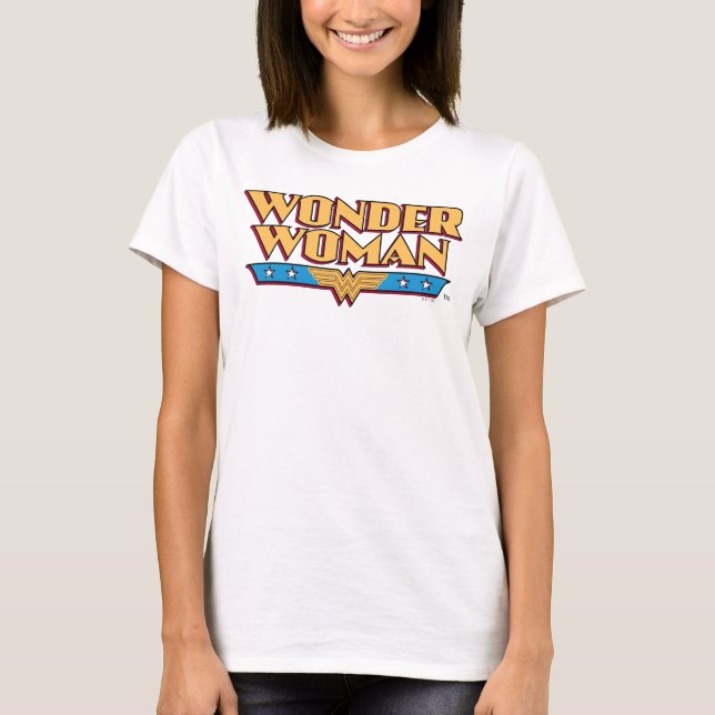 Camiseta Logo 2 de Wonder Woman (Anverso)