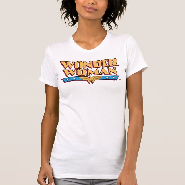 Camiseta Logo 2 de Wonder Woman (Anverso)