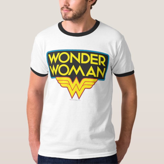 Camiseta Logo 3 de Wonder Woman (Anverso)
