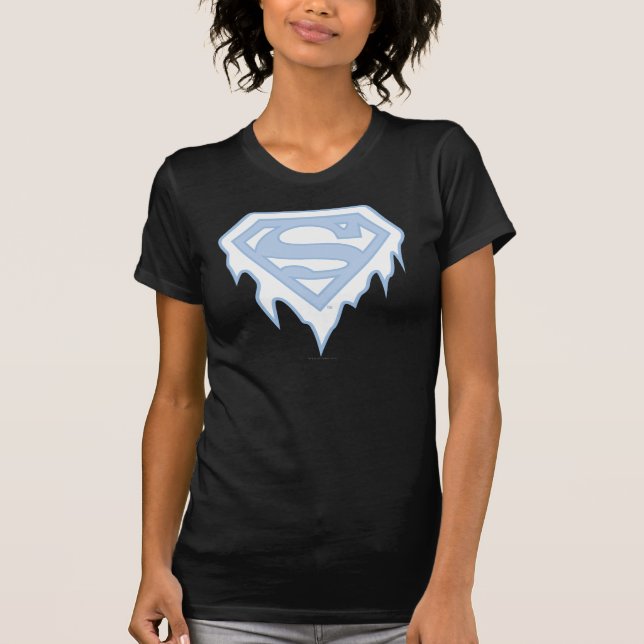 Camiseta Logo azul superchica (Anverso)